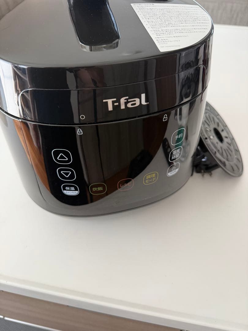 美品　T-fal 電気圧力鍋 ラクラクッカー CY3508JP　取扱説明書付属