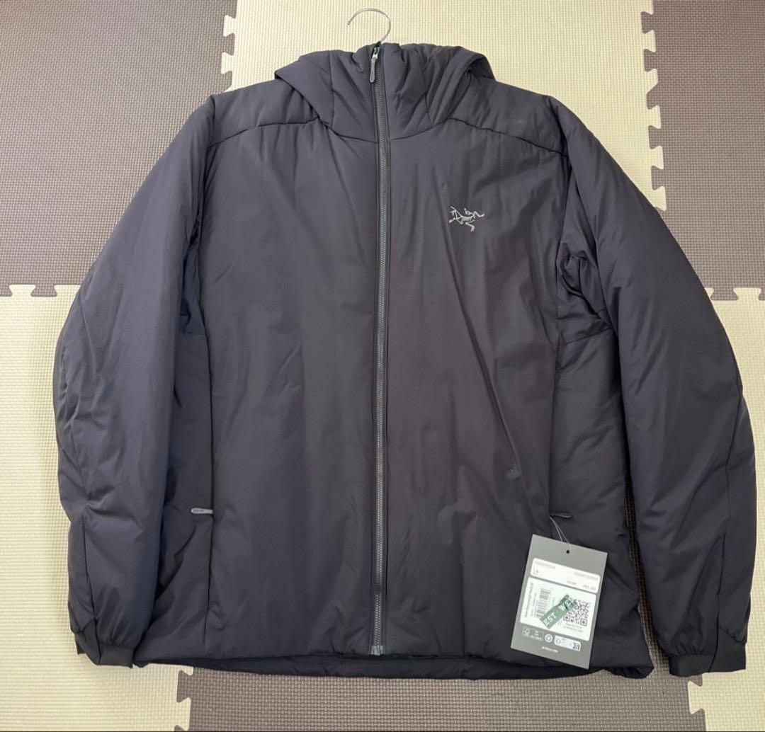 【新品】アークテリクス　アトムヘビーウェイトフーディ　メンズ　ブラック　L