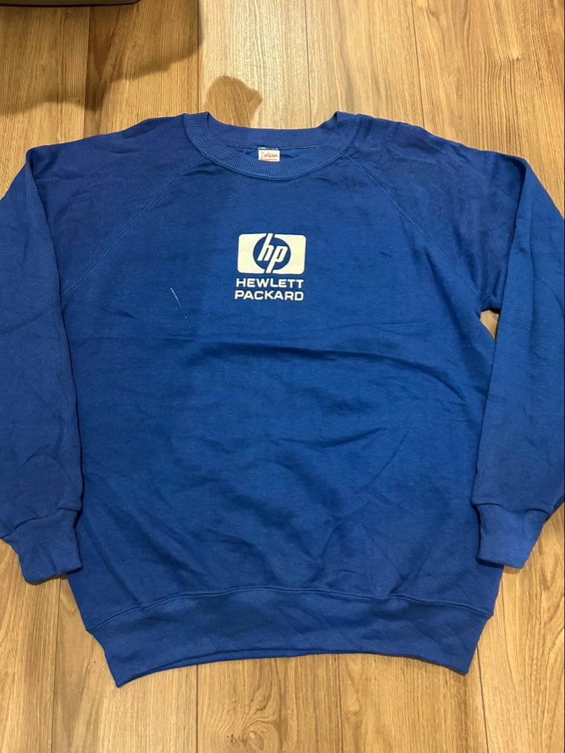 1*中様 80s ヒューレットパッカード スウェット　USA製　hp