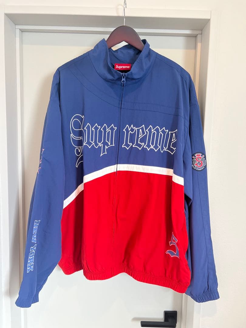 美品 SUPREME Old English Track Jacket XL