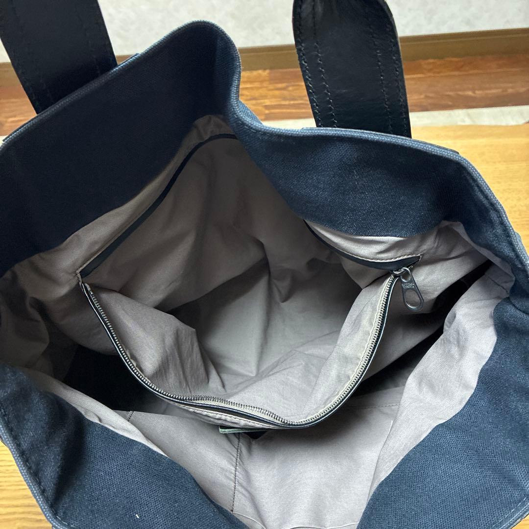 BOTTEGA VENETA イントレッチオミラージュ トートバッグ ネイビー