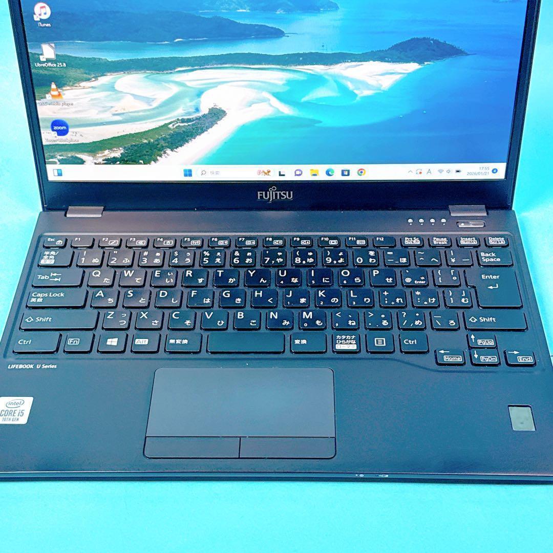 爆速SSD 10世代i5‼️windows11 ノートパソコン 薄型軽量 カメラ