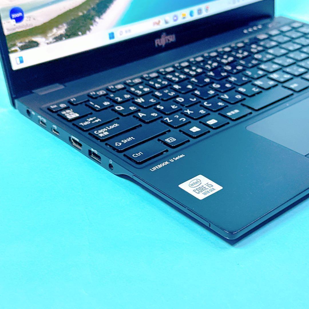 爆速SSD 10世代i5‼️windows11 ノートパソコン 薄型軽量 カメラ