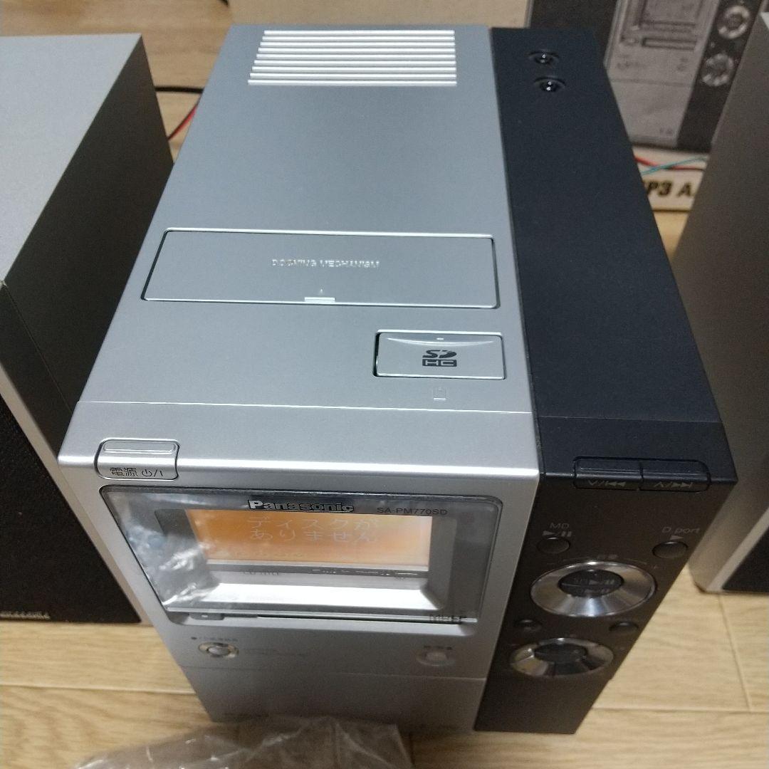 Panasonic SA-PM770SD ミニコンポ
