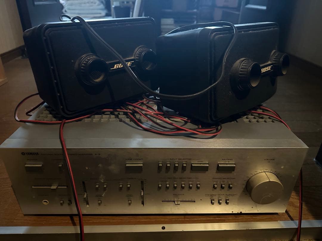 Yamaha A-9+ Bose スピーカー