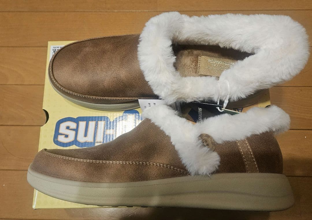 <新品>スケッチャーズ　スリップインズ ブーツ　コージーエスケープ25cm