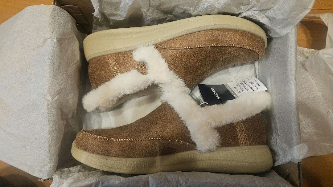 <新品>スケッチャーズ　スリップインズ ブーツ　コージーエスケープ25cm