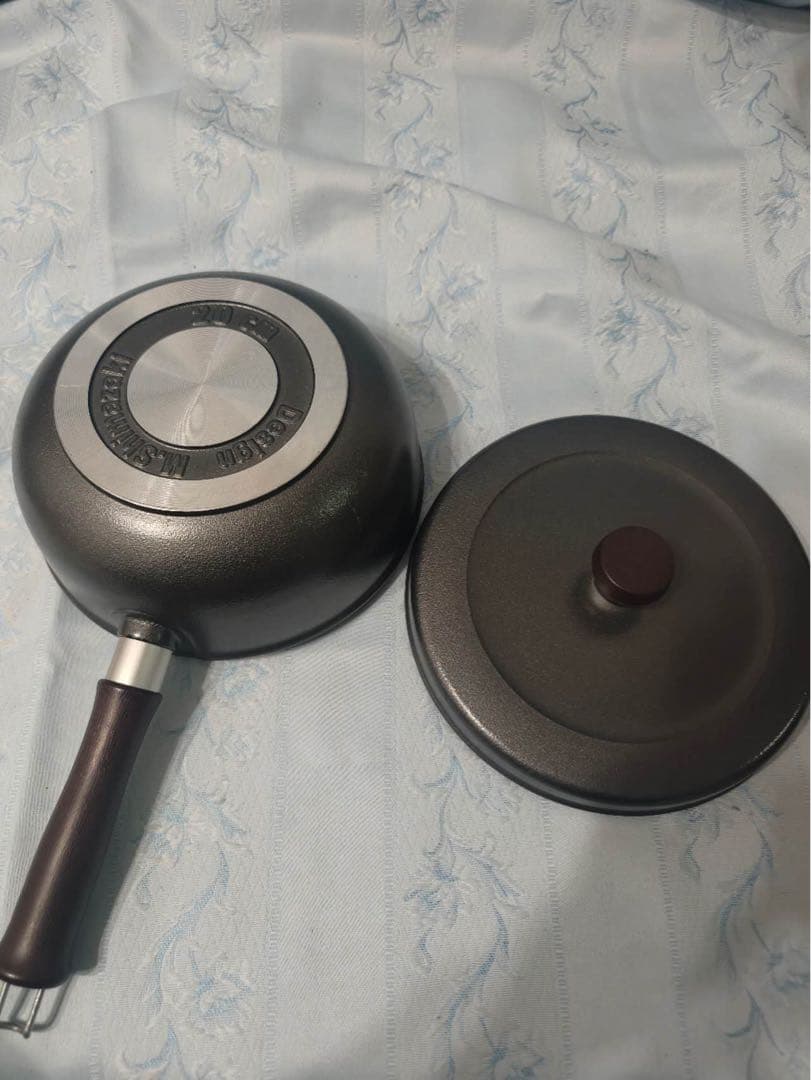 文化軽金属　片手鍋くなる20cm