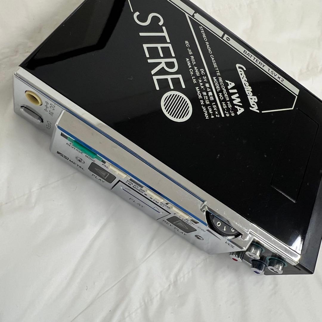 通電確認済◎AIWA カセットボーイ HS-J9