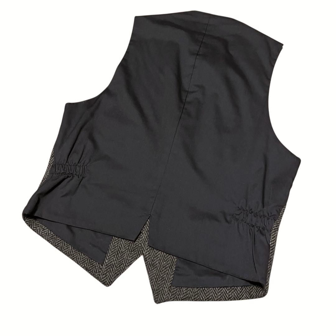 ウエっと 美品 マーガレットハウエル ハリスツイード ジレ　ベスト L