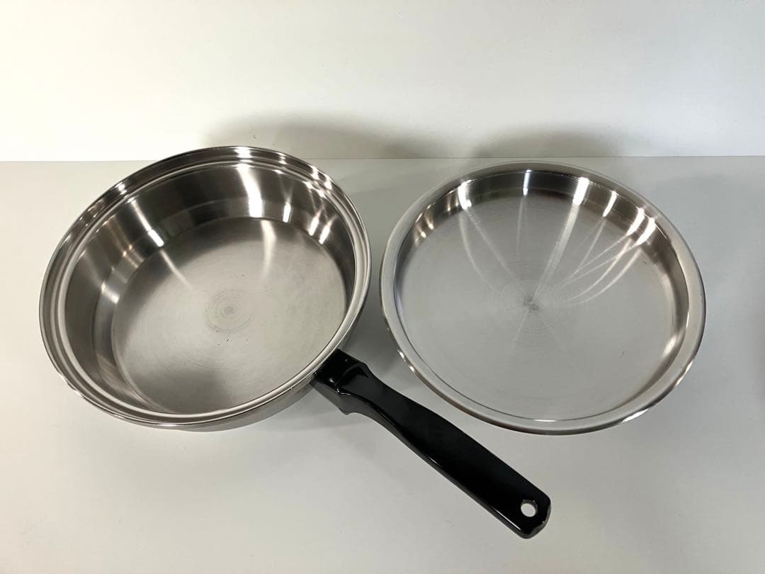 インコア　INKOR IH,ガス両対応　小フライパン　スチーマー