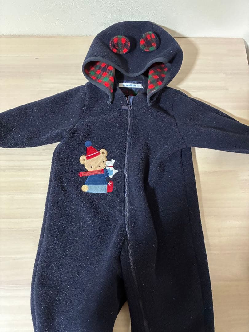 familiar ファミリア ジャンプスーツ ロンパース 80