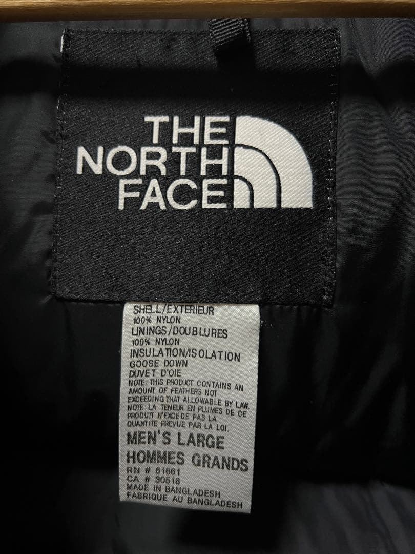 ノースフェイス ヌプシ 700フィル ダウン L ビンテージ　90年代　レトロ