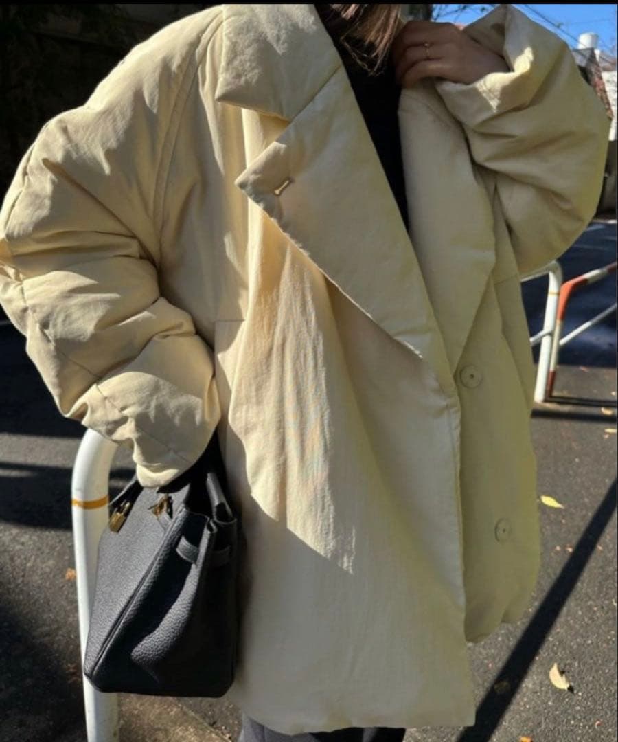 CLANE ダウンジャケットCOCOON SHORT DOWN COAT