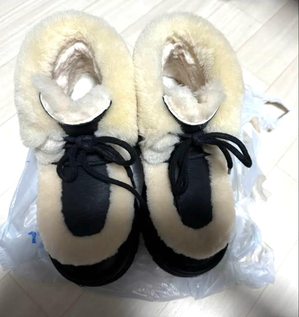 靴 UGG ESMEE LACE UP Black