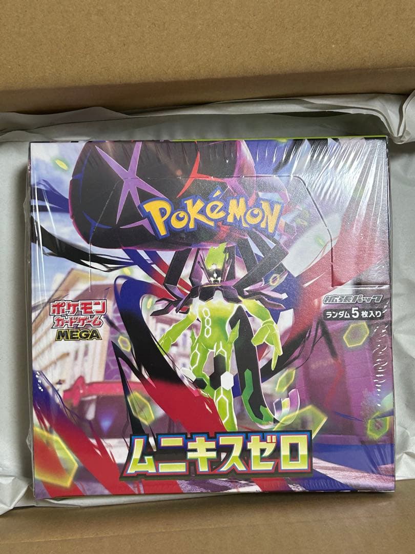 【シュリンク付】ポケモンカードゲーム MEGA ムニキスゼロ BOX