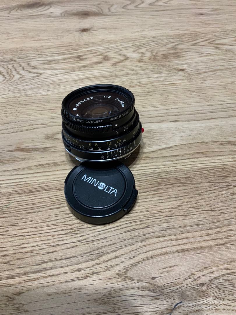 ミノルタ Minolta M-ROKKOR 40mm F2