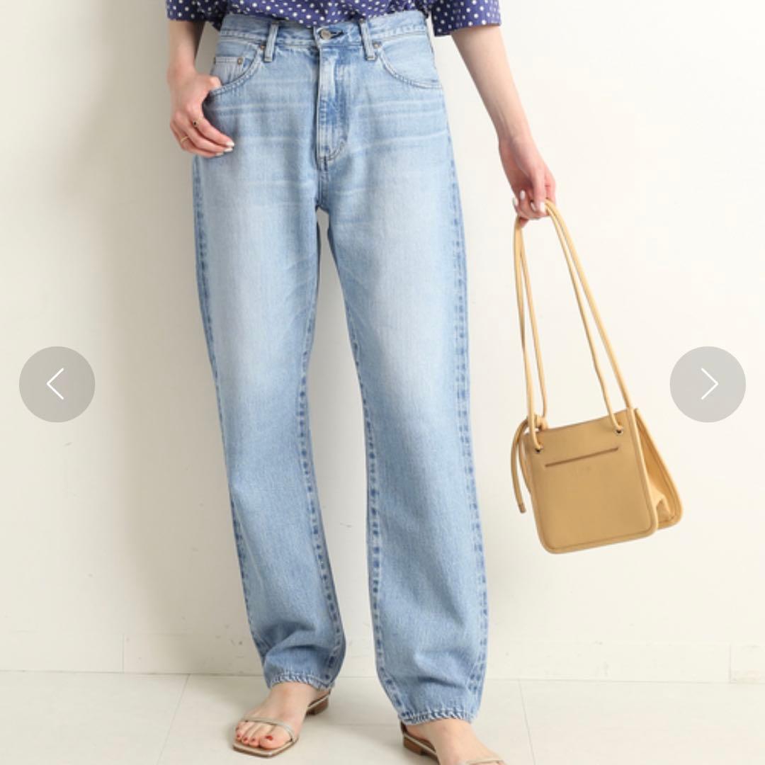 新品♥大人気‼︎IENAイエナ セルビッチハイライズエコデニムパンツ