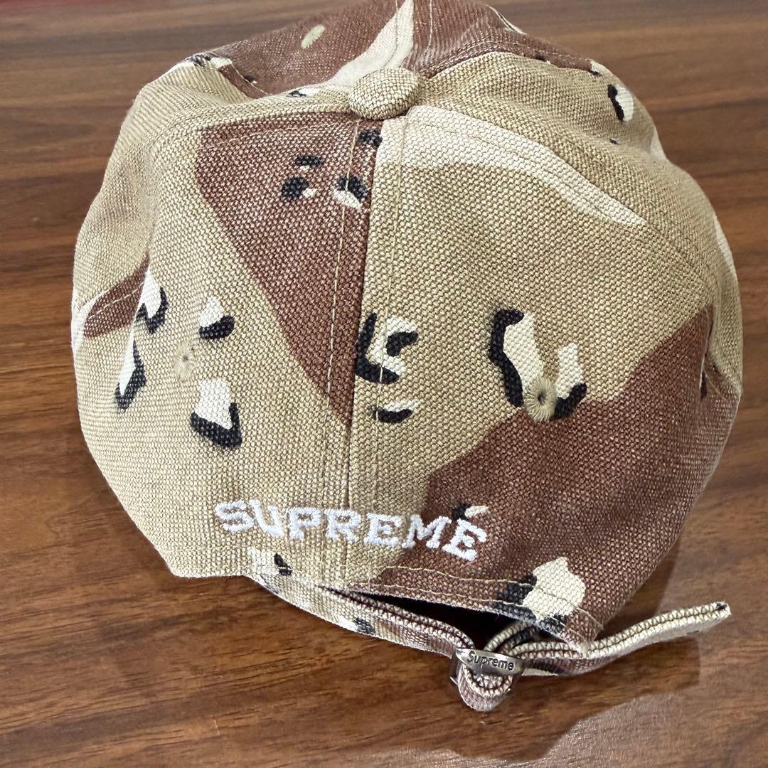 supreme Pigment S Logo 6-Panel キャップ カモ