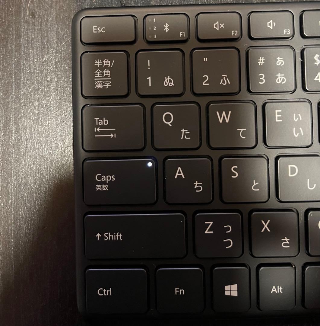 Microsoft デザイナーコンパクトキーボード　テンキー付属