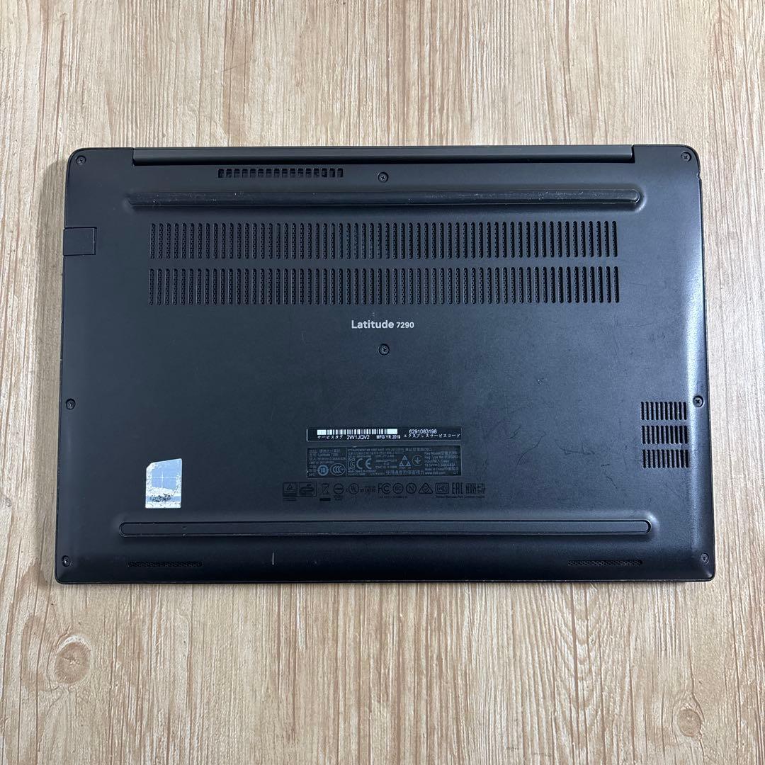 DELL latitude 7290 i5-8250Uメモリ8GB指紋認証