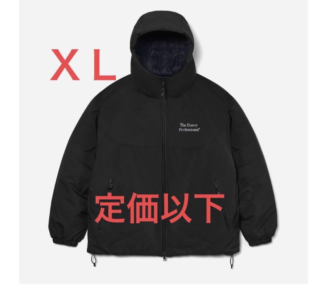 ジャケット・アウター ennoy padded nylon hoodie everyone xl