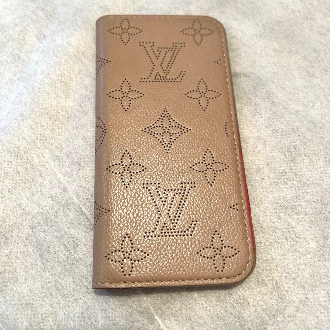 【正規品】LOUIS VUITTON iPhone８手帳型ケース