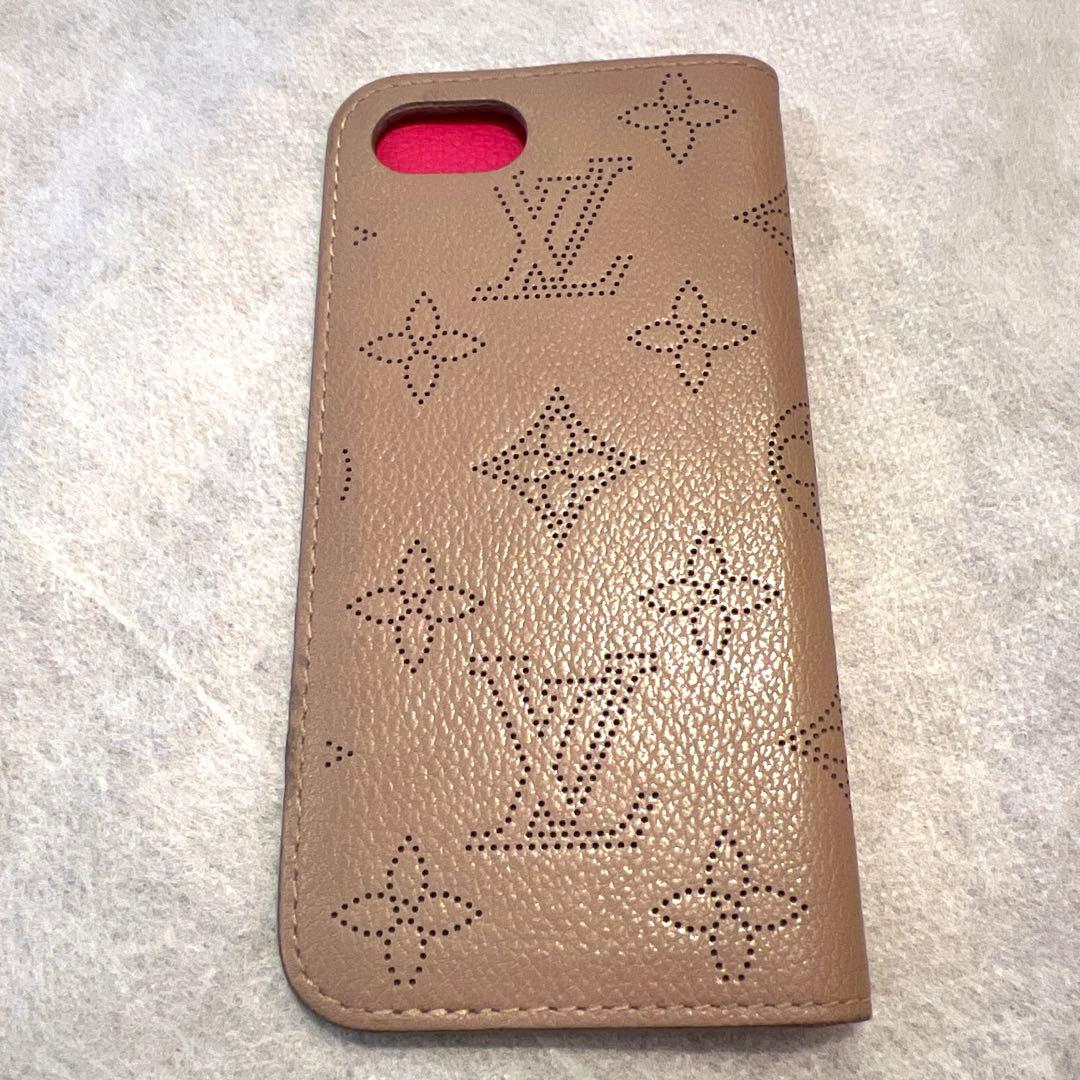 【正規品】LOUIS VUITTON iPhone８手帳型ケース
