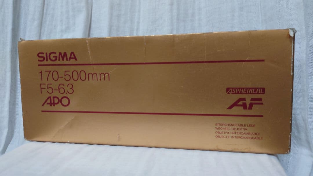 最終価格【動確済】SIGMA APO 170-500 f5-6.3 αAマウント