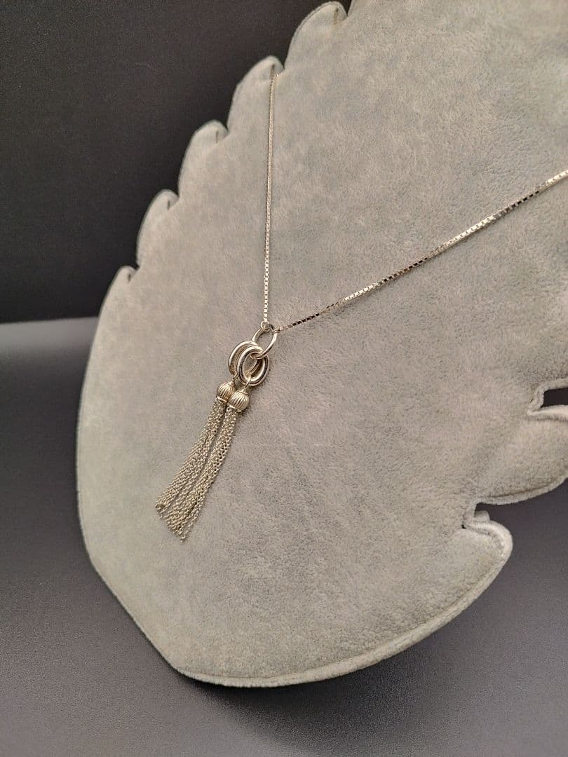 アクセサリー High-End SILVER CLASSIC TASSEL NECKLACE