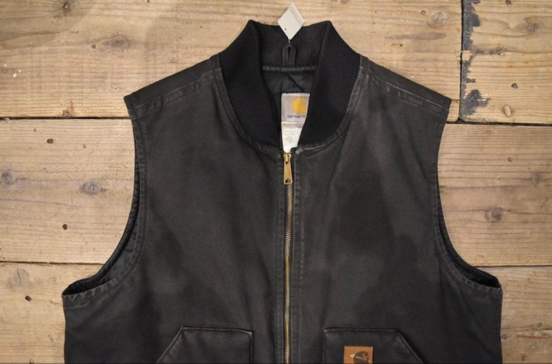 CARHARTT カーハート ダックベスト BLK ブラック XL