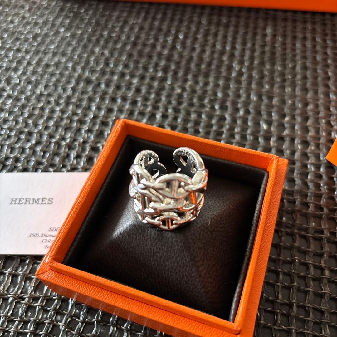 エルメス　シェーヌダンクル　指輪