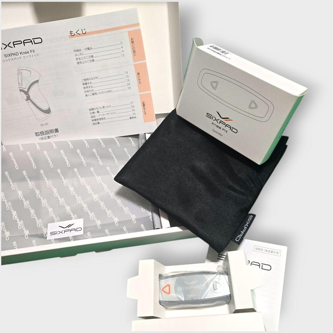 新品✨シックスパッド SIXPAD Knee Fit+専用コントローラー S 膝