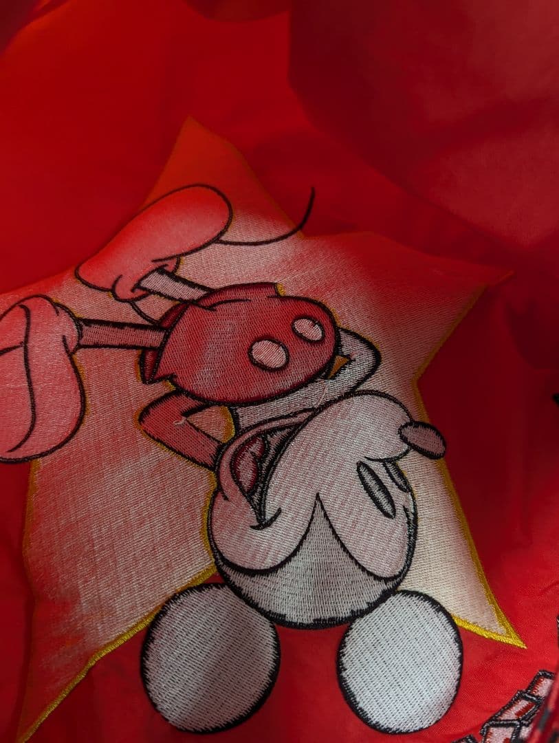 【正規品】Ball＆Chain Disney★Mickey★レッド　Lサイズ