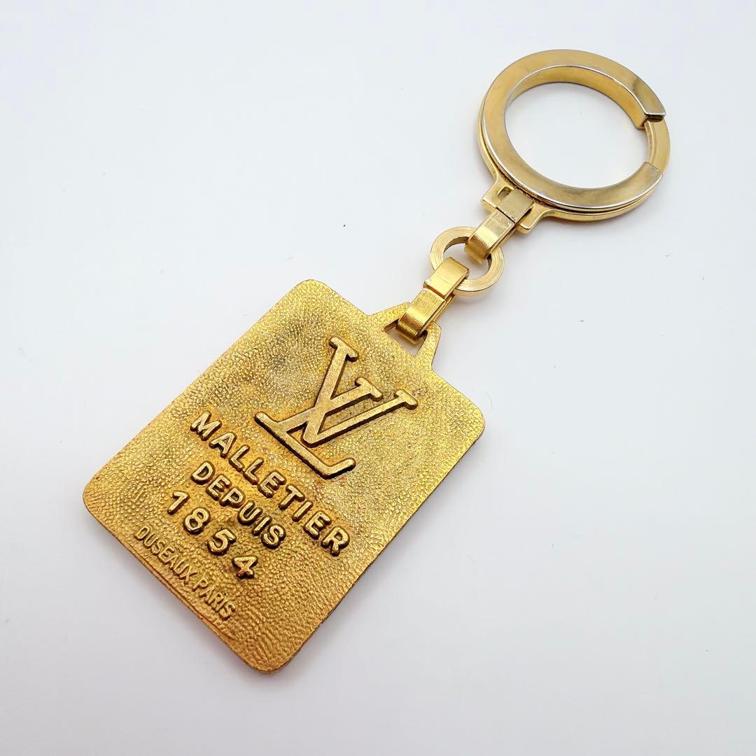 LOUIS VUITTON マルティエ キーリング/チャーム ブロンズメタル
