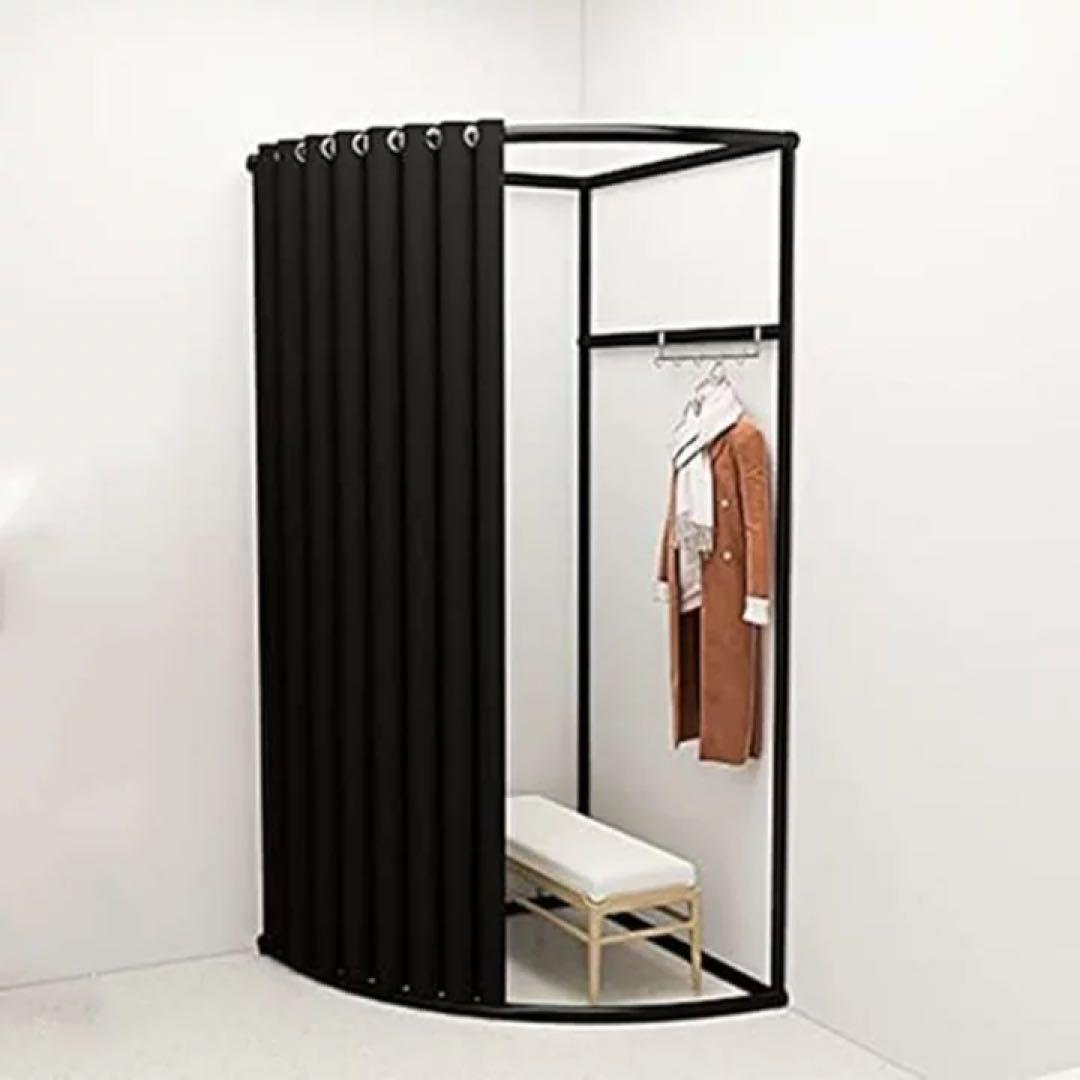 フィッティングルーム 試着室 シェーディングカーテン付き