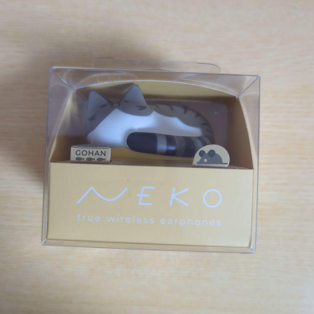 ラディウス NEKO 猫 キジシロ ワイヤレスイヤフォン