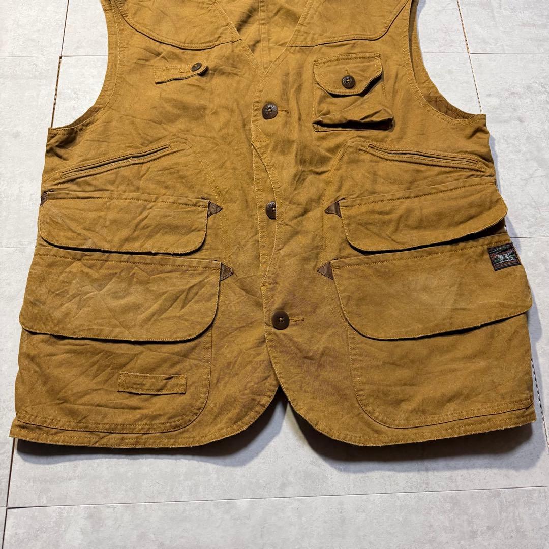 90s POLO ralph lauren ダックハンティングベスト コットン