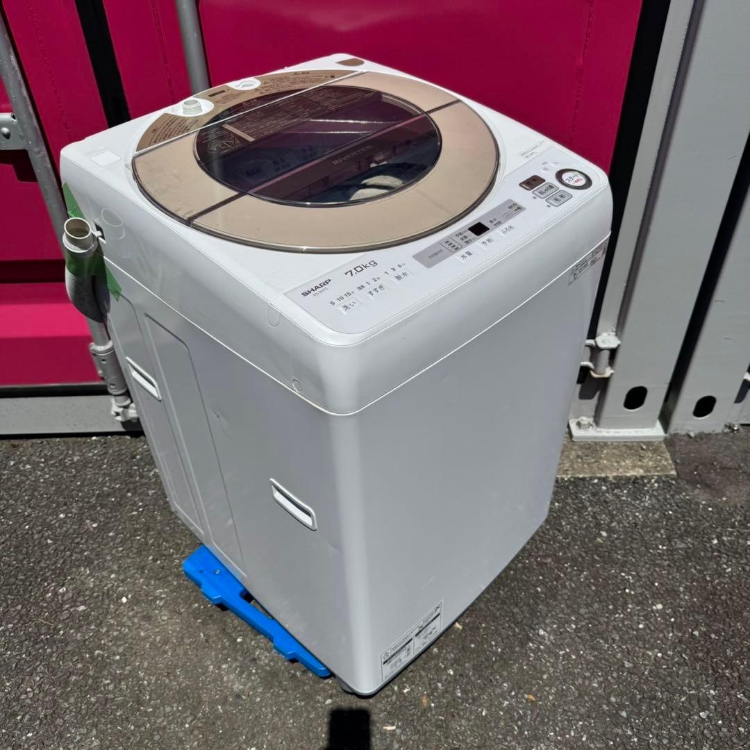 Z700★2020年製★シャープ　洗濯機　7KG インバーター搭載　一人暮らし