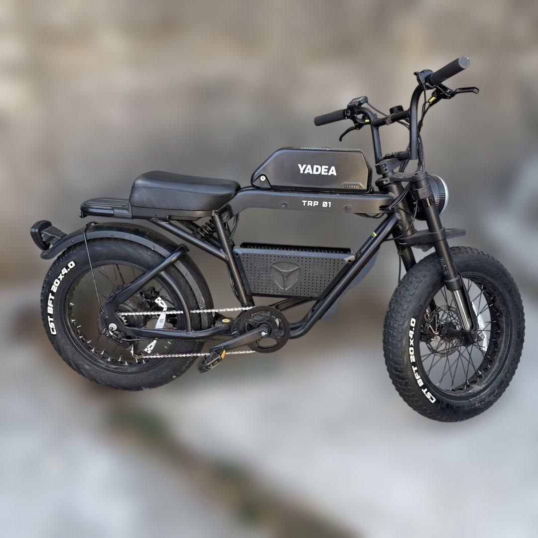 YADEA TRP-01 ブラック電動アシスト自転車　ヒロト