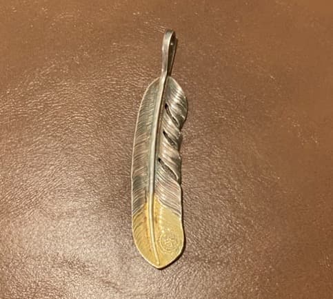 goro's（ゴローズ）先金特大フェザー 右向き