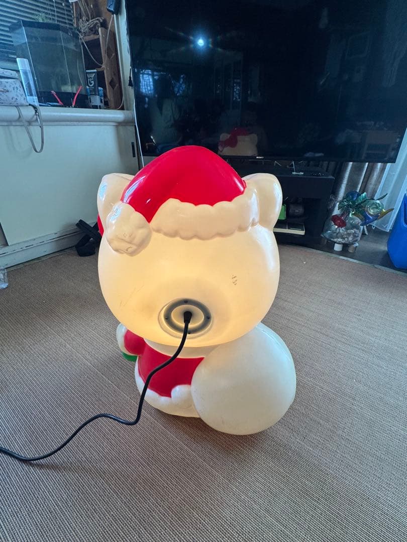 ハローキティ サンタクロース レア　廃盤　ライト　27日まで