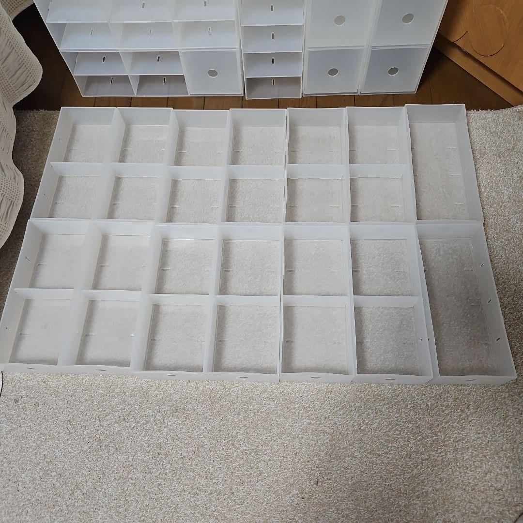 無印良品 ポリプロピレン小物収納ボックス 3段　６段　5点セット