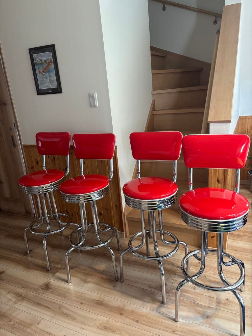 アメリカンダイナバースツール1脚価格(美品)＊ゴールデンウィーク価格＊