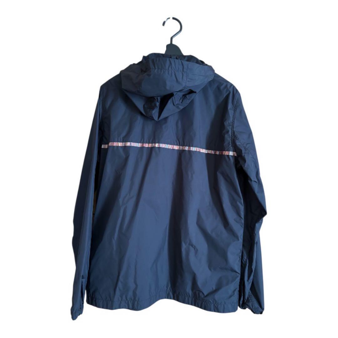 【美品】PaulSmith マルチストライプフーデッドブルゾン