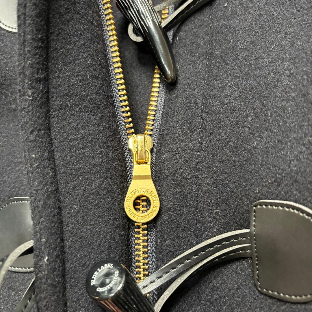 ブルーレーベルクレストブリッジ　レディース　ダッフルコート　チェック 38 M