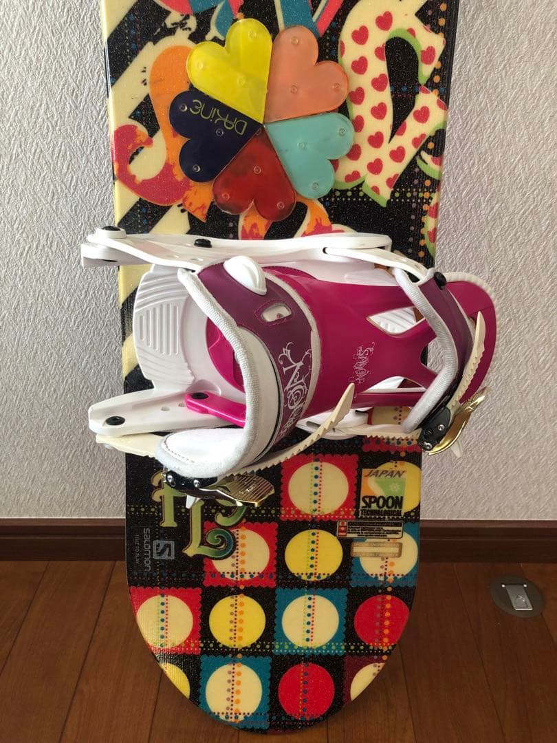 SPOON スノーボード ビンディング 110cm キッズ