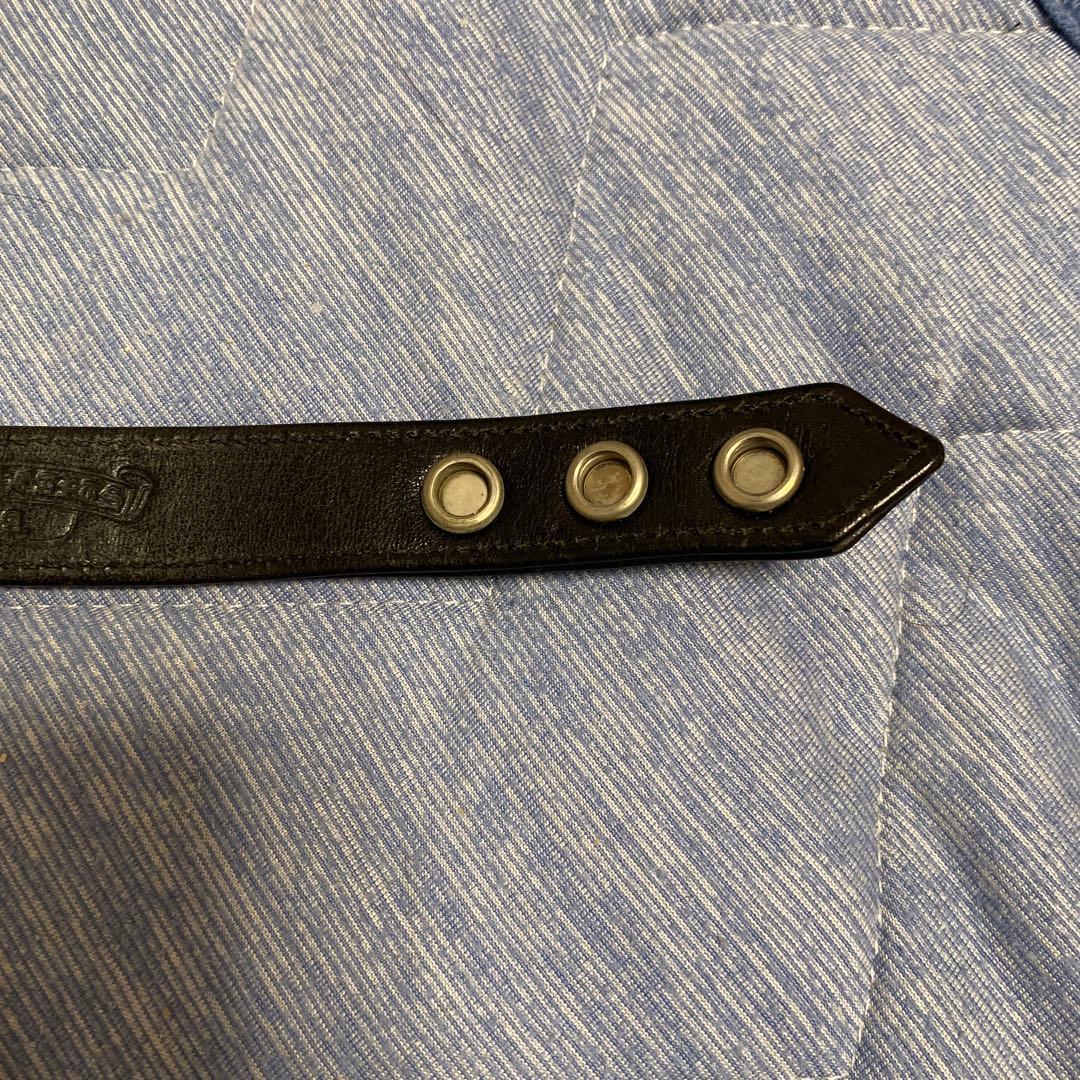 クロムハーツレザーブレスレット