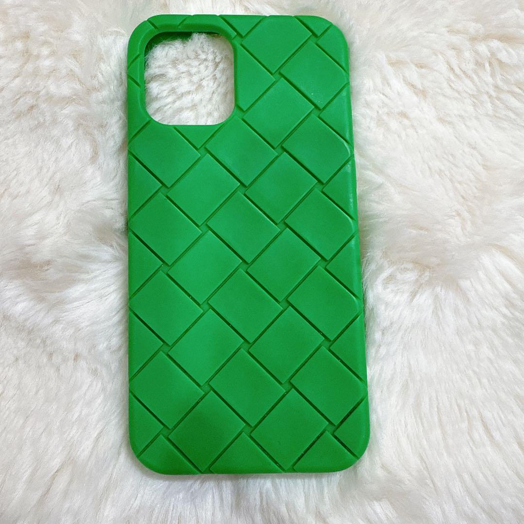 BOTTEGA VENETA iPhone 12Pro ケース グリーン