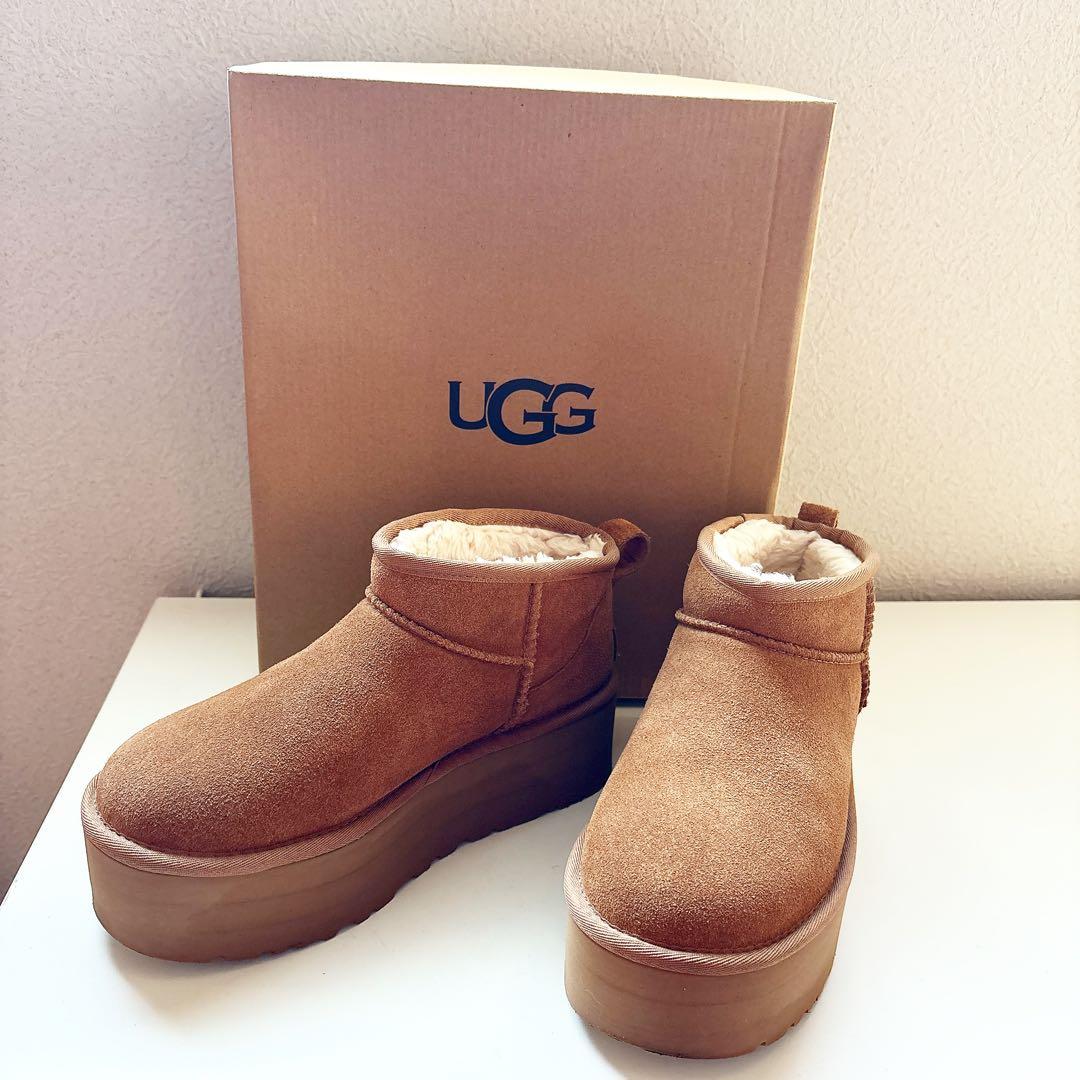 【正規品】UGG クラシック ウルトラ ミニ プラットフォーム　24